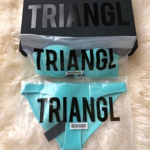 Brand new Triangl bikini.